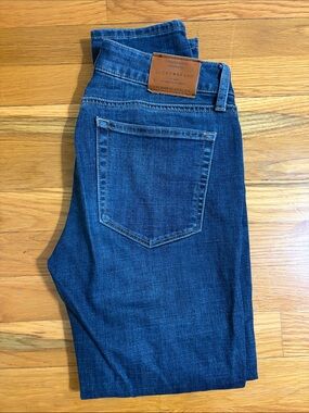 Lucky Brand Women's Dark Blue Cropped Jeans
